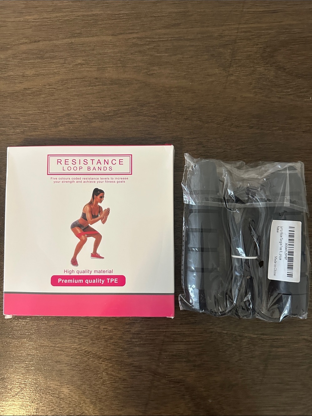 Resistance Loop Bands Set - Bands and Jump Rope